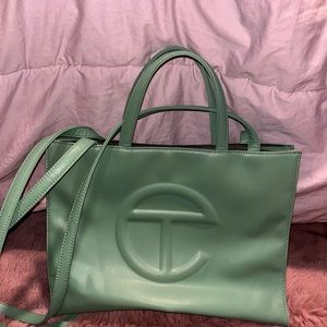 telfar bag green